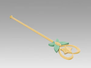 league of legends lol star guardian staff cosplay prop 3D Print Model