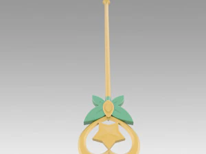 league of legends lol star guardian staff cosplay prop 3D Print Model