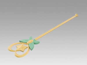 league of legends lol star guardian staff cosplay prop Modelo de impresión 3D