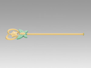 league of legends lol star guardian staff cosplay prop Modelo de impresión 3D