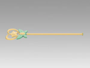 league of legends lol star guardian staff cosplay prop 3D Print Model