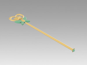 league of legends lol star guardian staff cosplay prop Modelo de impresión 3D