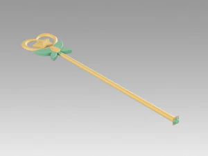 league of legends lol star guardian staff cosplay prop 3D Print Model