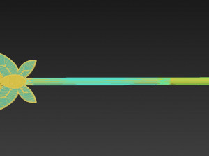 league of legends lol star guardian staff cosplay prop Modelo de impresión 3D