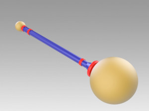 yu-gi-oh mana staves cosplay prop 3D 打印模型