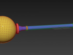 yu-gi-oh mana staves cosplay prop 3D 打印模型