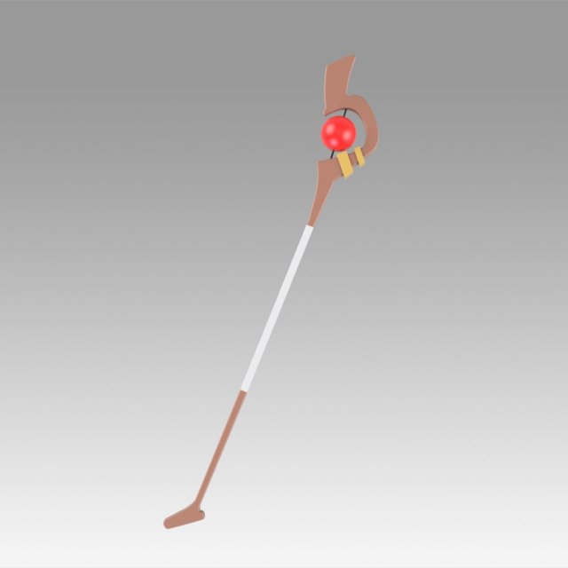 kono subarashii sekai megumin staves cosplay 3D Print Model .c4d .max .obj .3ds .fbx .stl .blend