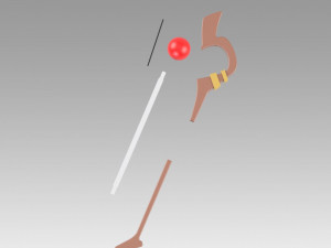 kono subarashii sekai megumin staves cosplay 3D Print Model