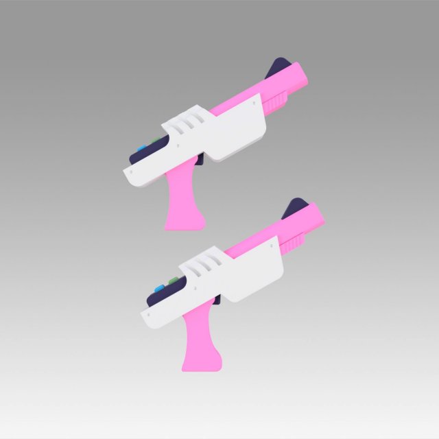 league of legends lol arcade miss fortune two cosplay Modello di stampa 3D .c4d .max .obj .3ds .fbx .stl .blend
