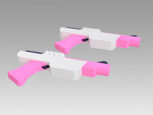 league of legends lol arcade miss fortune two cosplay Modello di stampa 3D