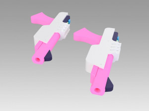 league of legends lol arcade miss fortune two cosplay Modello di stampa 3D
