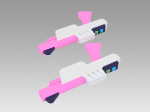 league of legends lol arcade miss fortune two cosplay Modello di stampa 3D