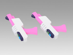 league of legends lol arcade miss fortune two cosplay Modello di stampa 3D