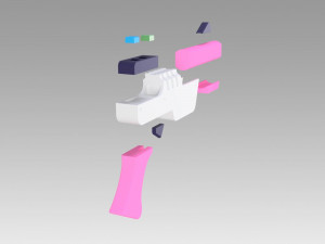 league of legends lol arcade miss fortune two cosplay Modello di stampa 3D