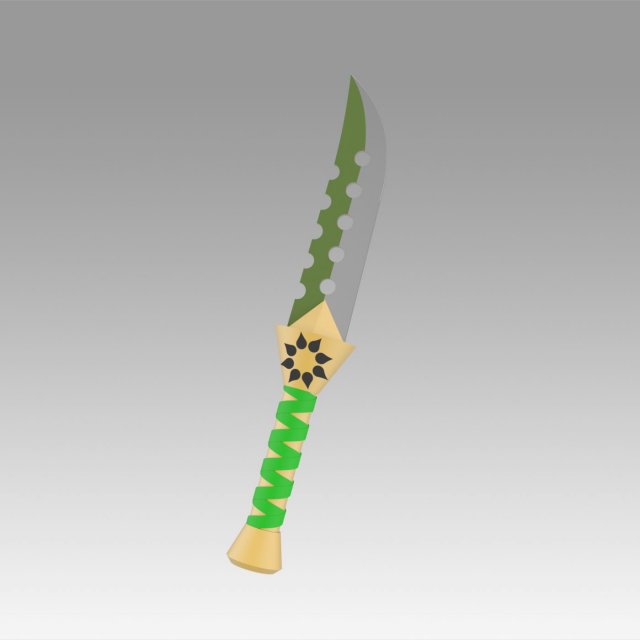 the seven deadly sins meliodas lost bane sword cosplay 3D Принт Модель .c4d .max .obj .3ds .fbx .stl .blend 