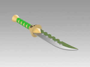 the seven deadly sins meliodas lost bane sword cosplay 3D Принт Модель