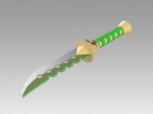 the seven deadly sins meliodas lost bane sword cosplay 3D Принт Модель