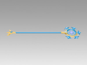 league of legends lol winter wonder soraka skin wands 3D Druckmodell