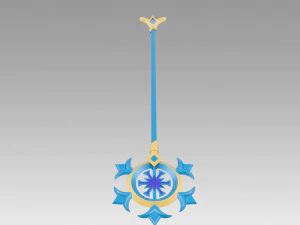 league of legends lol winter wonder soraka skin wands 3D Print Model