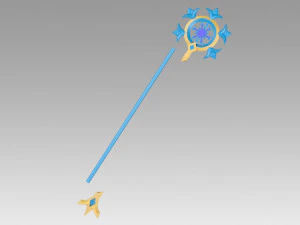 league of legends lol winter wonder soraka skin wands 3D Print Model
