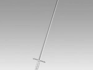 Castlevania sezon 2 2018 anime miecz Alucard cosplay Model do druku 3D