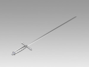 castlevania season 2 2018 anime alucard sword cosplay 3D-printmodel