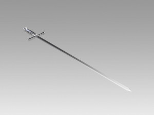 castlevania season 2 2018 anime alucard sword cosplay 3D-printmodel