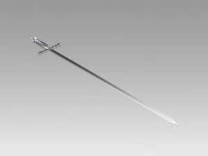castlevania season 2 2018 anime alucard sword cosplay 3D Print Model