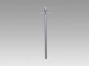 castlevania season 2 2018 anime alucard sword cosplay 3D-printmodel