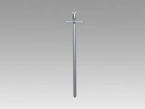 castlevania season 2 2018 anime alucard sword cosplay 3D Print Model