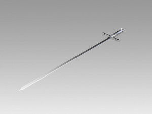 castlevania season 2 2018 anime alucard sword cosplay 3D-printmodel