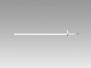 castlevania season 2 2018 anime alucard sword cosplay 3D Print Model