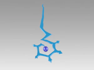 league of legends lol winter wonder skin lulu staff cosplay 3D Print Model