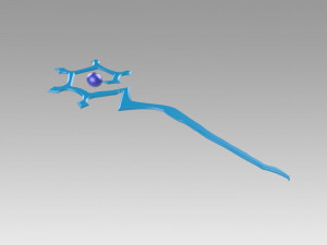 league of legends lol winter wonder skin lulu staff cosplay Modelo de Impressão 3D