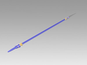 fate grand order lily christmas day spear cosplay 3Dプリントモデル
