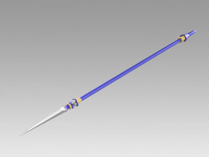 fate grand order lily christmas day spear cosplay 3Dプリントモデル
