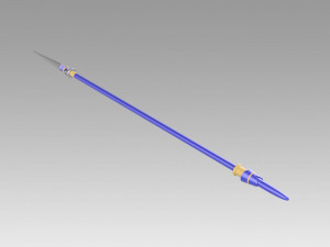 fate grand order lily christmas day spear cosplay 3Dプリントモデル