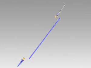 fate grand order lily christmas day spear cosplay 3D Print Model