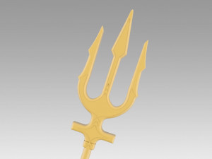 dc aquaman arthur curry trident cosplay 3D Print Model