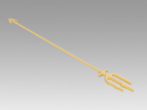 dc aquaman arthur curry trident cosplay 3D Print Model