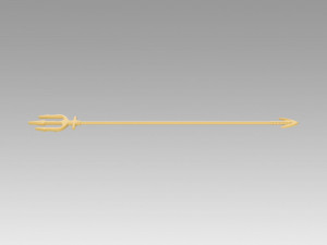 dc aquaman arthur curry trident cosplay 3D Print Model