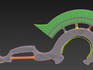 seraph of the end vampire reigna sangu axe cosplay prop 3D Print Model