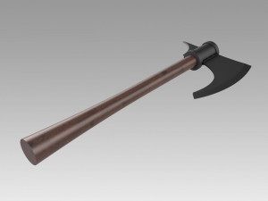 red sonja sonja hatchet cosplay 3D Print Model