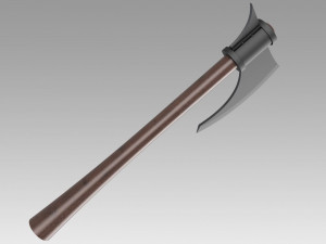 red sonja sonja hatchet cosplay 3D Print Model