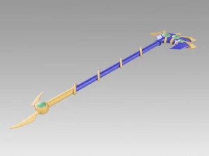 yugioh duel monsters gx magicians valkyria cane cosplay 3D Print Model