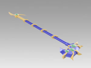 yugioh duel monsters gx magicians valkyria cane cosplay 3D Print Model