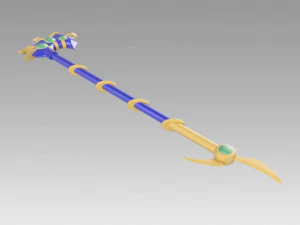 yugioh duel monsters gx magicians valkyria cane cosplay 3D Print Model