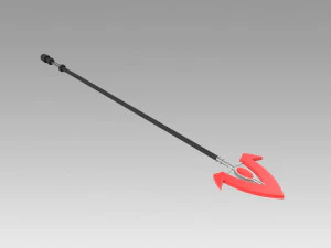 akame ga kill bulat spear cosplay prop 3D Print Model