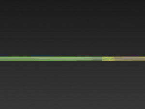 akame ga kill bulat spear cosplay prop Modello di stampa 3D