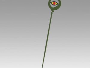 fairy tail jellal fernandes mystogan second staff staves cosplay 3D Print Model